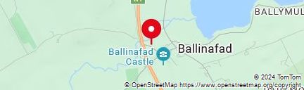 Map of Ballinafad,Ireland